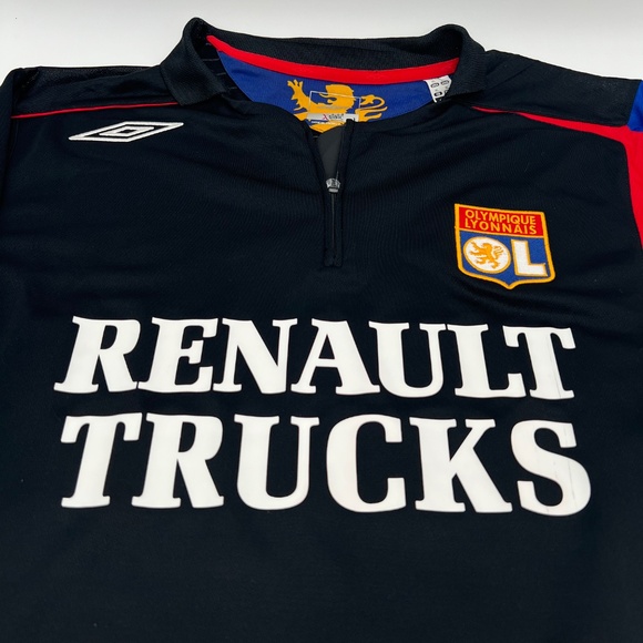 Juninho #8 Lyon 2005/2006 Third ORIGINAL Umbro VTG Rare Soccer Jersey (XL) - Picture 8 of 10